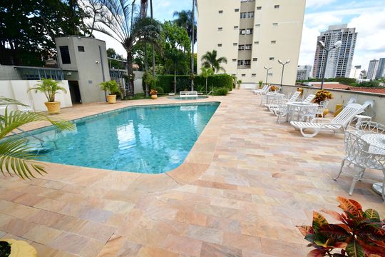 Área comum - Piscina de apartamento à venda com 3 quartos, 85m² em Chácara da Barra, Campinas