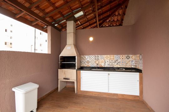Área comum - Churrasqueira de apartamento à venda com 2 quartos, 40m² em São Pedro, Osasco