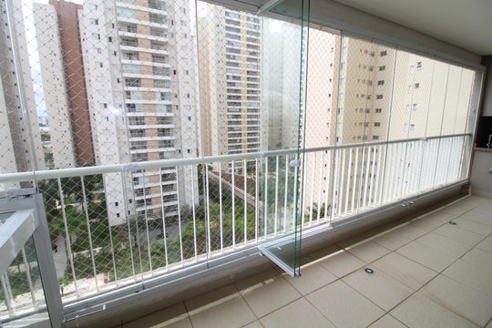 Sacada de apartamento para alugar com 3 quartos, 143m² em Jardim das Industrias, São José dos Campos