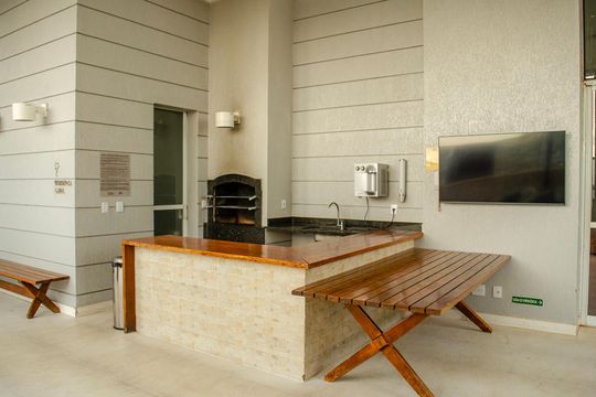 Área comum de apartamento para alugar com 1 quarto, 52m² em Jardim Goiás, Goiânia