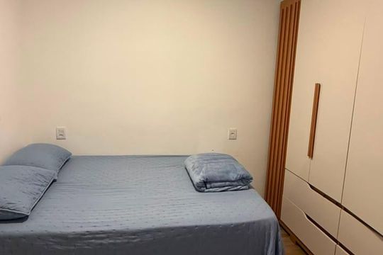 Quarto 1 de apartamento para alugar com 2 quartos, 43m² em Fazenda Crimeia Caveiras, Goiânia