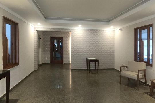 Área Comum | Hall de Entrada de apartamento para alugar com 4 quartos, 500m² em Campo Grande, Santos