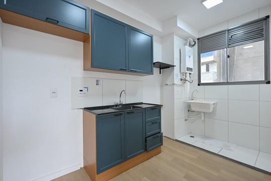 Cozinha de apartamento para alugar com 2 quartos, 40m² em Morumbi, São Paulo
