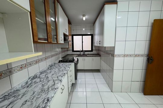 Cozinha de apartamento à venda com 3 quartos, 157m² em Parque das Nações, Santo André