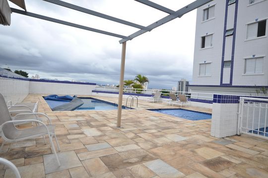 Área comum - Piscina de apartamento para alugar com 3 quartos, 92m² em Vila Isolina Mazzei, São Paulo