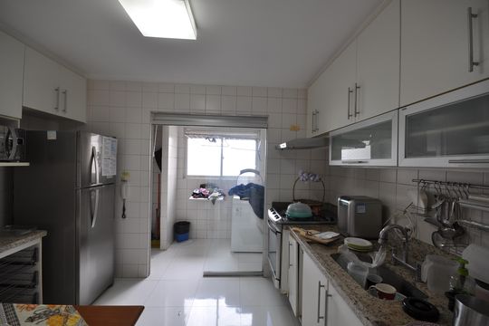 Cozinha de apartamento para alugar com 3 quartos, 92m² em Vila Isolina Mazzei, São Paulo