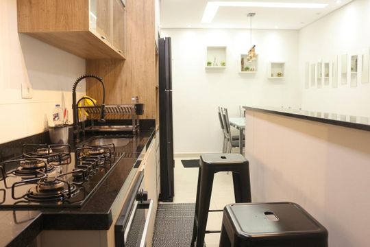 Cozinha de apartamento para alugar com 2 quartos, 86m² em Boa Vista, São Caetano do Sul