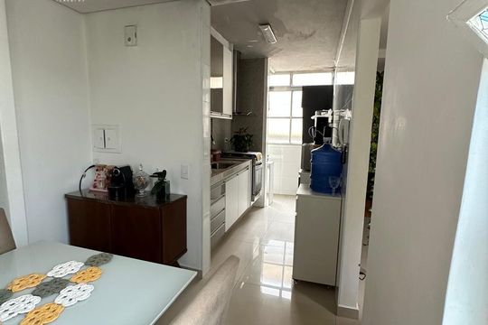 Sala de Jantar de apartamento para alugar com 3 quartos, 76m² em Jardim Pacaembu, Campinas