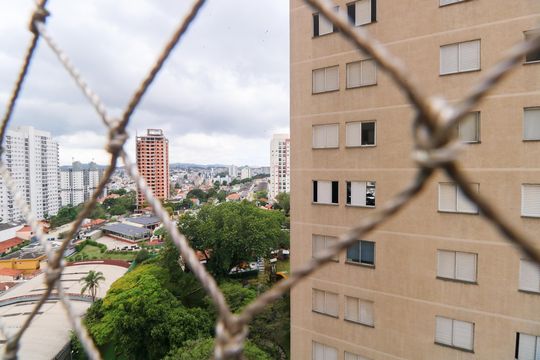 Vista do Quarto 1 de apartamento para alugar com 2 quartos, 52m² em Vila Eldizia, Santo André