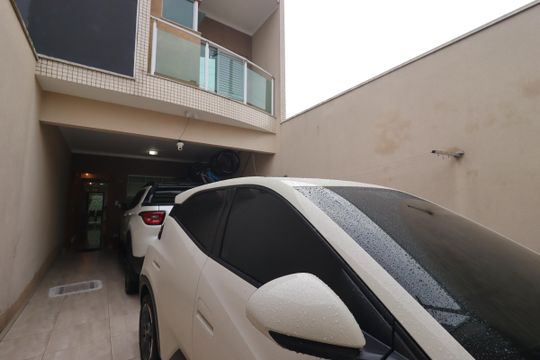 Garagem de casa para alugar com 3 quartos, 175m² em Vila Camilópolis, Santo André