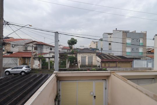 Sacada da Suíte de casa para alugar com 3 quartos, 175m² em Vila Camilópolis, Santo André
