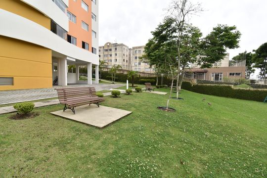 Área comum de apartamento à venda com 2 quartos, 67m² em Campo Comprido, Curitiba