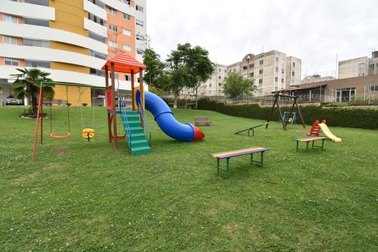 Área comum - Playground de apartamento à venda com 2 quartos, 67m² em Campo Comprido, Curitiba