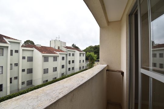 Varanda de apartamento à venda com 2 quartos, 67m² em Campo Comprido, Curitiba