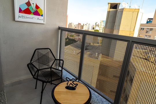 Varanda de apartamento à venda com 2 quartos, 57m² em Parque Industrial, Campinas
