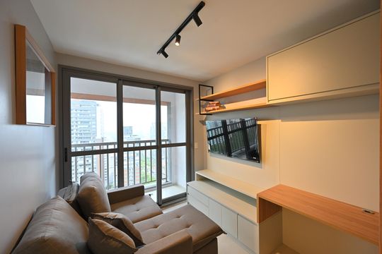 Apartamento para alugar com 1 quarto, 32m² em Ibirapuera, São Paulo