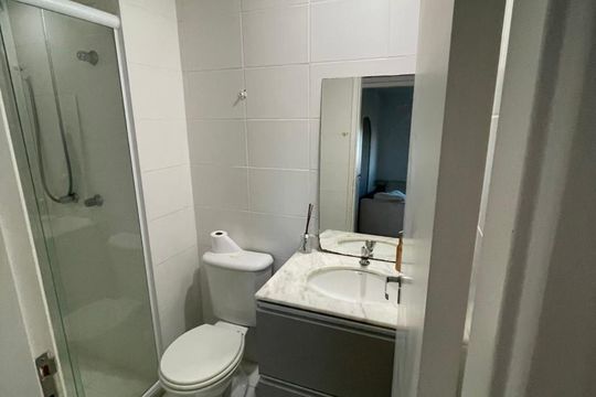 Banheiro 1 de apartamento à venda com 2 quartos, 53m² em Vila Moraes, São Paulo