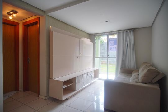 Sala/Cozinha de apartamento para alugar com 2 quartos, 44m² em Nova Sapucaia, Sapucaia do Sul