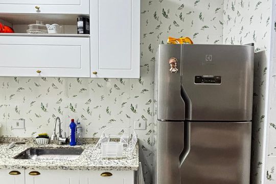 Cozinha de apartamento para alugar com 2 quartos, 50m² em Vila Guarani, Santo André