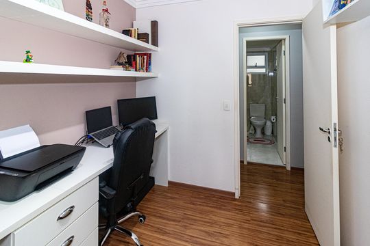 Quarto 2 de apartamento à venda com 3 quartos, 72m² em Jardim Sabara, São Paulo