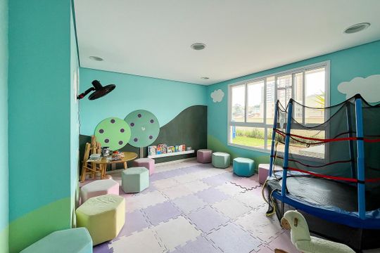 Área comum de apartamento para alugar com 2 quartos, 47m² em Campestre, São Caetano do Sul