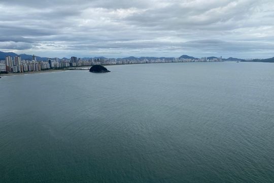 Vista de apartamento para alugar com 1 quarto, 49m² em Ilha Porchat, São Vicente