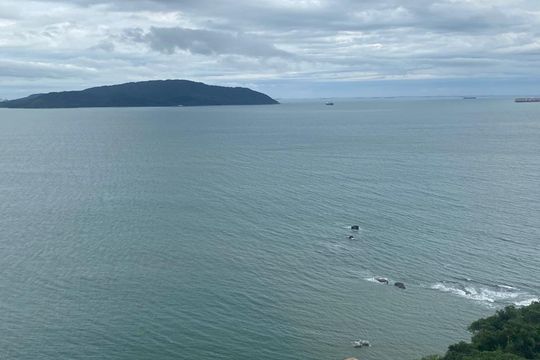 Vista de apartamento para alugar com 1 quarto, 49m² em Ilha Porchat, São Vicente