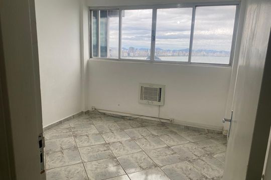 Quarto de apartamento para alugar com 1 quarto, 49m² em Ilha Porchat, São Vicente