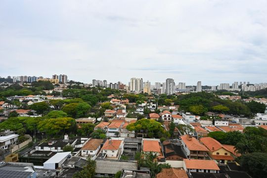 Vista da Suíte  de apartamento para alugar com 2 quartos, 59m² em Vila Progredior, São Paulo