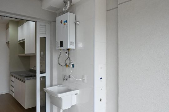 Área de Serviço de apartamento para alugar com 2 quartos, 59m² em Vila Progredior, São Paulo