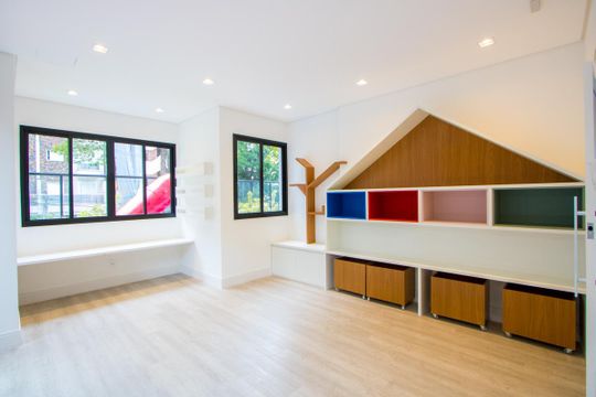 Área comum - Brinquedoteca de apartamento à venda com 2 quartos, 64m² em Campestre, Santo André