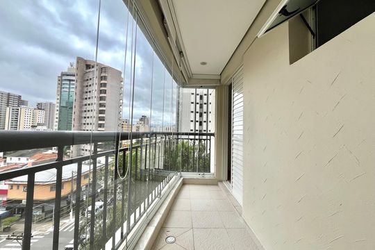 Varanda da Suíte de apartamento à venda com 3 quartos, 98m² em Vila Clementino, São Paulo
