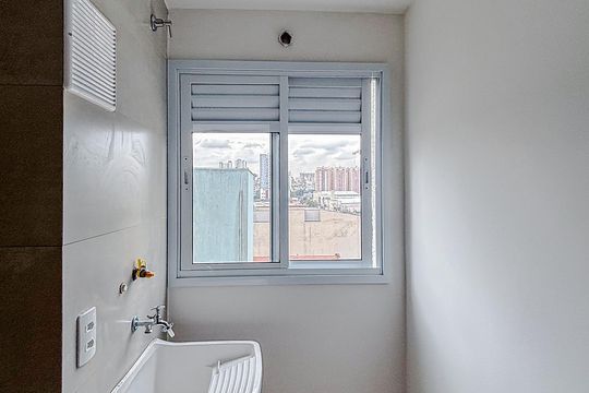 Cozinha e Área de Serviço de apartamento para alugar com 2 quartos, 57m² em Chácara Califórnia, São Paulo