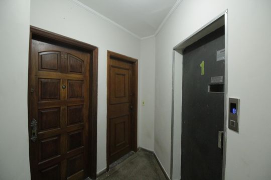 Área comum de apartamento para alugar com 2 quartos, 54m² em Saboó, Santos