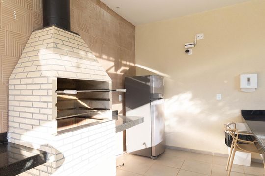 Área comum - Churrasqueira de apartamento para alugar com 2 quartos, 39m² em Central, Gravataí