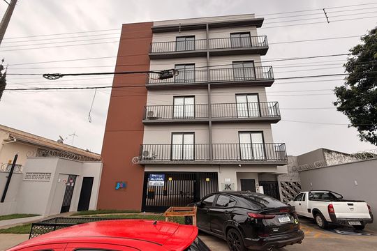 Fachada do Prédio de kitnet/studio para alugar com 1 quarto, 28m² em Jardim América, Goiânia
