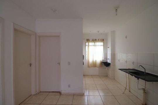 Cozinha  de apartamento para alugar com 2 quartos, 42m² em Valentina Figueiredo, Ribeirão Preto