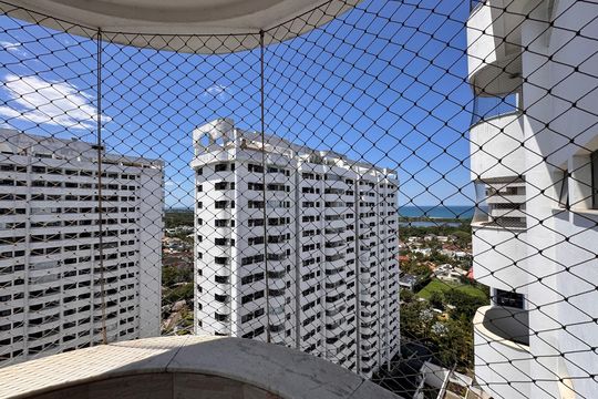 Varanda de apartamento para alugar com 3 quartos, 90m² em Recreio dos Bandeirantes, Rio de Janeiro
