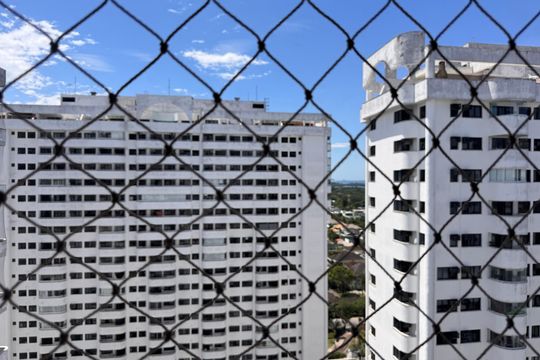 Área externa - vista de apartamento para alugar com 3 quartos, 90m² em Recreio dos Bandeirantes, Rio de Janeiro