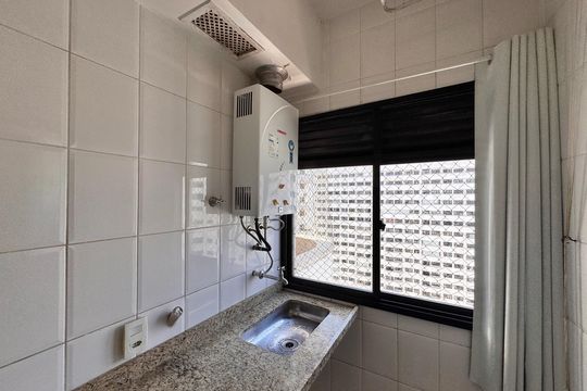Cozinha e Área de Serviço de apartamento para alugar com 3 quartos, 90m² em Recreio dos Bandeirantes, Rio de Janeiro