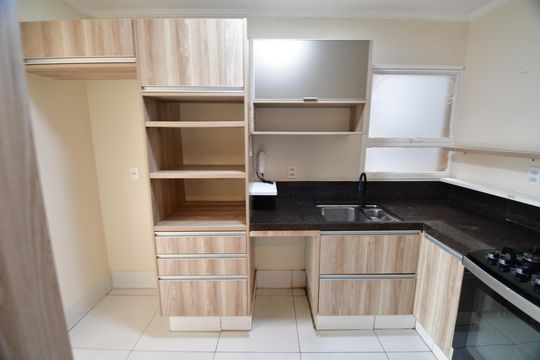 Cozinha de apartamento à venda com 2 quartos, 86m² em Vila Rossi Borghi E Siqueira, Campinas