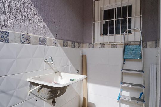 Área de Serviço de casa para alugar com 2 quartos, 64m² em Itaipuaçu, Maricá