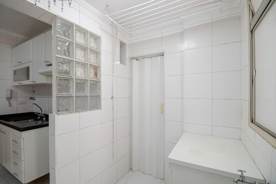 Área de Serviço de apartamento para alugar com 2 quartos, 90m² em Indianópolis, São Paulo