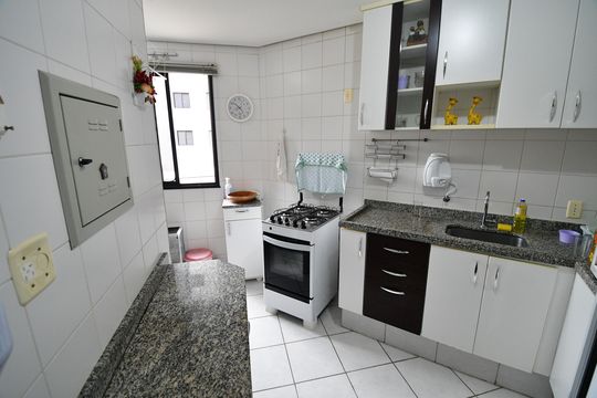 Cozinha de apartamento para alugar com 2 quartos, 61m² em Vila Joao Jorge, Campinas