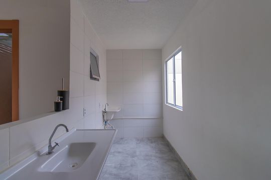 Cozinha de apartamento para alugar com 2 quartos, 42m² em Granja Viana, Cotia