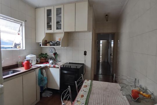 Cozinha de apartamento à venda com 2 quartos, 64m² em Santa Maria, São Caetano do Sul