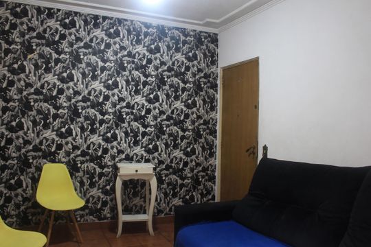 SalaSala de apartamento à venda com 2 quartos, 64m² em Santa Maria, São Caetano do Sul