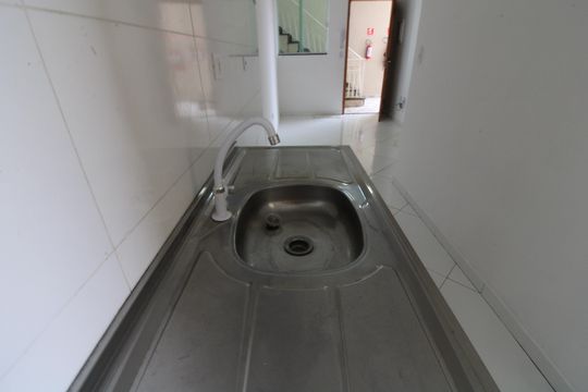 Cozinha de apartamento à venda com 2 quartos, 34m² em Jardim Nordeste, São Paulo