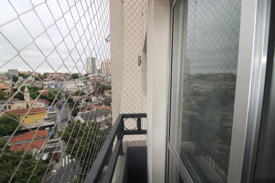 Sala - Varanda de apartamento para alugar com 2 quartos, 50m² em Santa Teresinha, São Paulo