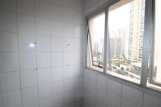 Área de Serviço de apartamento para alugar com 2 quartos, 50m² em Santa Teresinha, São Paulo